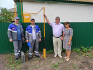 Домовладения в г. Красном Сулине Ростовской области подключают к газовым сетям в рамках догазификации 