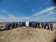 Специалисты «Газпром газораспределение Ростов-на-Дону» приняли участие в акции «Сад памяти» 