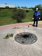 Специалисты «Газпром газораспределение Ростов-на-Дону» провели техническое обслуживание газовых систем на мемориалах с Вечным огнем