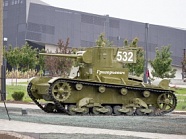 Восстановленный ростовскими газовиками редкий танк времен Великой Отечественной войны занял почетное место в Народном военно-историческом музее «Самбекские высоты»