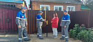 В Ростовской области подключили к газовым сетям дом многодетной семьи 