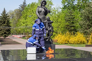 «Газпром межрегионгаз» к 75-летию Победы провел техническое обслуживание 1437 мемориальных комплексов с Вечным огнем